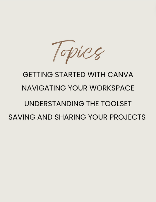 Simply Canva Course ebook instant digital download