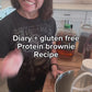 Protein Fudge Brownie Recipe eBook digital download