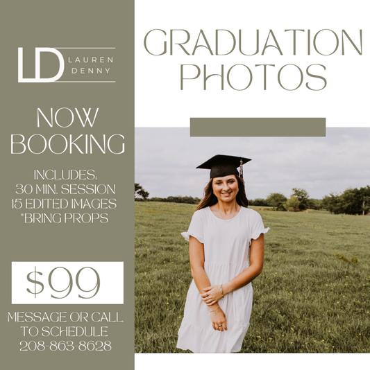 Book Your Graduation Mini Photoshoot