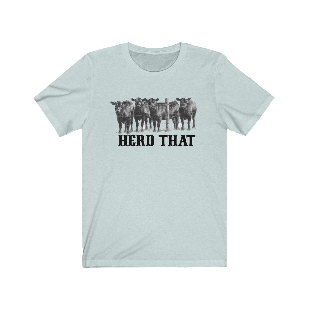 Herd That Cow Unisex Jersey Short Sleeve Tee